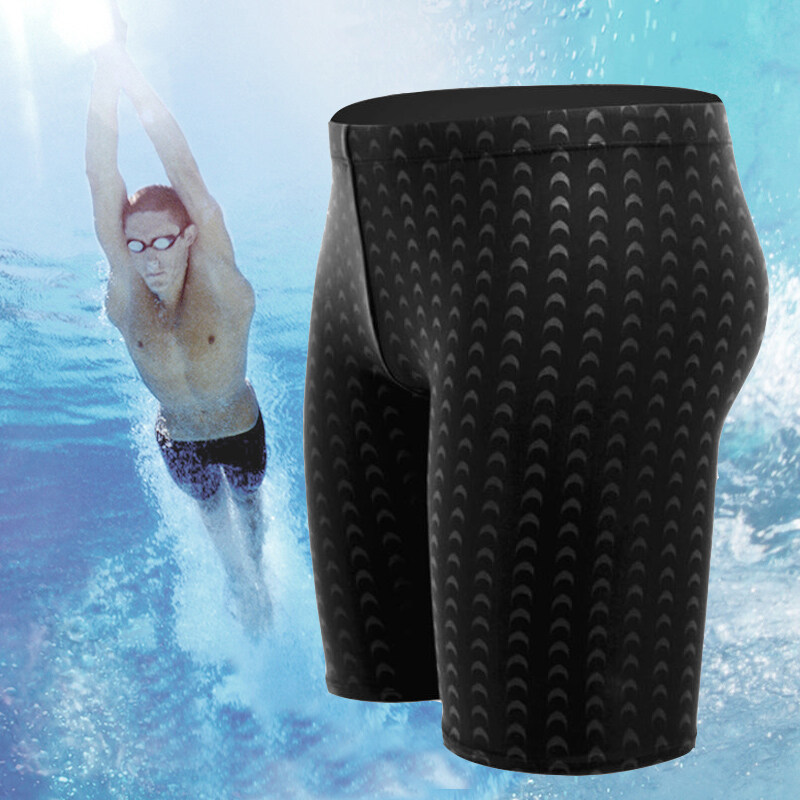Water Repellent Men Swimwear Mens Swimming Trunks Shark Skin Swim Shorts Breathble Swimming Shorts Swim Brief Swimsuit