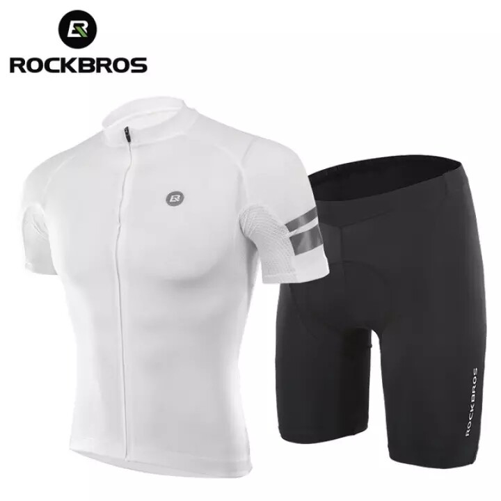 ROCKBROS Cycling Shorts/Jersey 3D Shock-Absorbing Sponge Pad MTB Road Bike Breathable Cycling Clothing Bicycle Equipment Black